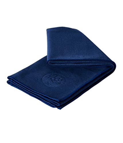 Manduka eQua - Toalla de Mano para Yoga, Microfibra de Secado rápido, Ligera, Accesorios de Yoga...