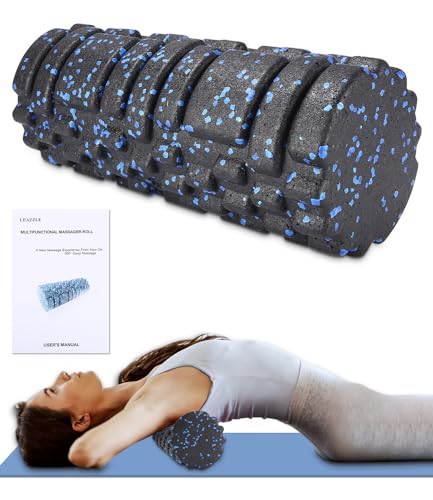 Rodillo para Pilates, Foam Roller 33*13cm,Rodillo de Espuma,Rodillo de Espuma para Masaje Muscular...