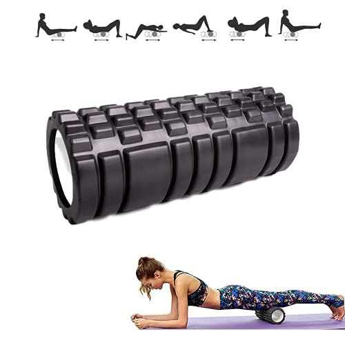 Foam Roller - Rodillo de Espuma para Terapia de Masaje – Para Masajes  Muscular Fitness Pilates Yoga - La Mejor Herramienta para Deportivo -  Tejido