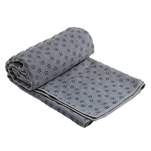 Funight Toalla antideslizante para yoga, almohadillas de yoga, cubierta de yoga suave, fácil de...