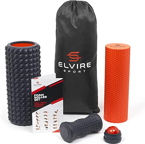 Core Balance Rulo de Masaje Muscular Para Tejidos Profundos – Rodillo de  Masaje para Aliviar Puntos de Tensión – Foam Roller Masajeador Deportivo –  Rulo de Fisioterapia, Fitness y Gimnasio : 